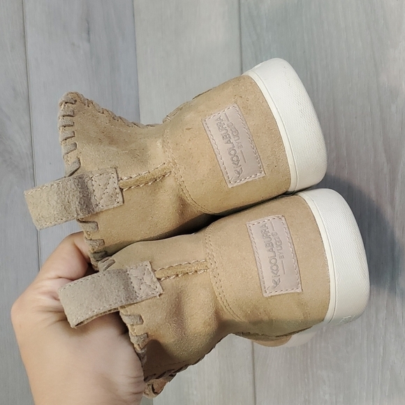 Koolaburra by UGG Women Ankle Suede boots slip on shoes sz 7 - Picture 5 of 10
